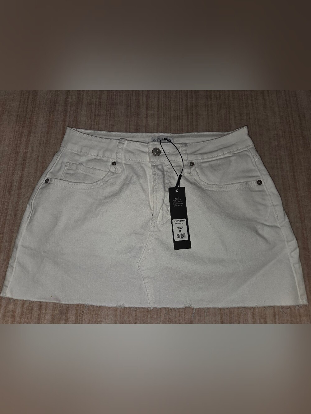 Fashion Nova White Skirt